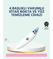 Northcity Cilt Dostu Vakumlu Siyah Nokta Temizleyici - Siyah Nokta, Yağ ve Makyaj Kalıntılarına Karşı
