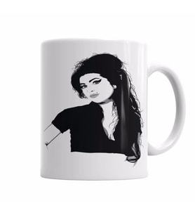 Amy Winehouse 02 Kupa Bardak Porselen