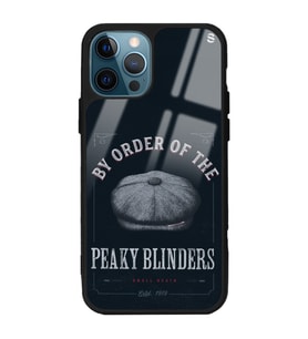 iPhone 13 Pro Max Peaky Blinders Cap Tasarımlı Glossy Telefon Kılıfı