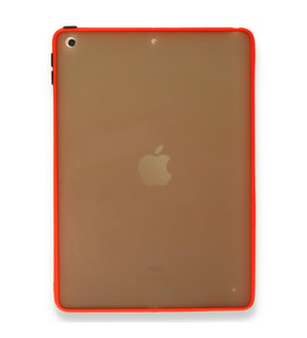 İpad 9.7 2018-2017 Uyumlu Montreal Seri Silikon Tablet Kılıfı (Kırmızı)
