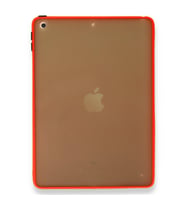 İpad 9.7 2018-2017 Uyumlu Montreal Seri Silikon Tablet Kılıfı (Kırmızı)
