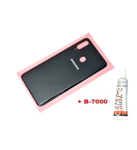 Samsung Galaxy A20S A207 Arka Pil Batarya Kapağı (B-7000) SİYAH