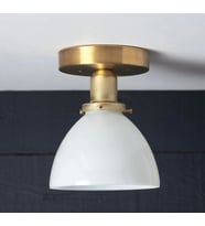 MYLİGHTS  ESKİTME OPAL CAMLI  PLOFNYER TAVAN AVİZE TAVAN ARMATÜR APLİK  CAM CAP  14CM  