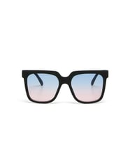 Okkia Roma Unisex Güneş Gözlüğü Siyah / Lens: Mavi/Pembe gradyan OK040BK-BP