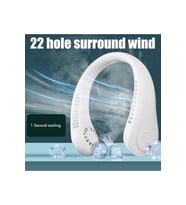 BOYUNLUK FAN ŞARJLI VANTİLATÖR TAŞINABİLİR BOYUN FANI ŞARJ EDİLEBİLİR HAVA SOĞUTUCU