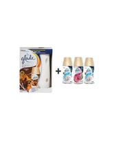 Glade Otomatik Sprey X Oryantal Oud X Temiz Çarşaf Ferahlığı X Meyve & Çiçek Buketi X Temiz Çarşaf Ferahlığı = 3 X 269 Ml