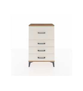 Arges Komodin 4 Çekmeceli 60x30x96 Çam-Aytaşı
