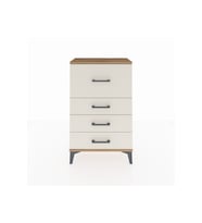 Arges Komodin 4 Çekmeceli 60x30x96 Çam-Aytaşı