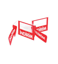 İndirim Kulakçığı (Pakette 10 Adet)
