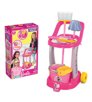 Barbie Temizlik Arabası - Ev Eşyaları Seti - Ev Oyuncakları Seti - Vileda Seti