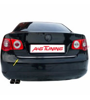 Volkswagen Jetta Formlu Krom Bagaj Alt Çıta 2006-2011 Paslanmaz Ç