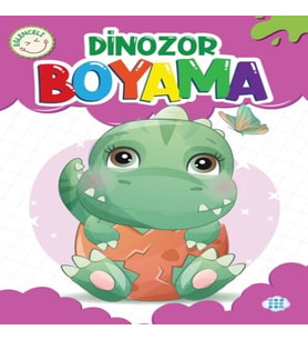 Eğlenceli Dinozor Boyama