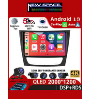 MERCEDES W211 ANDROİD 8GB RAM 128GB ROM 8 ÇEKİRDEK CARPLAY MULTİMEDYA