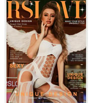 Secret Love İnce Askılı Jartiyer Görünümlü Önü File Detaylı Vücut Çorabı (Beyaz)