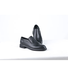 Castle Black 71138-1 Siyah Günlük Erkek Deri Ayakkabı