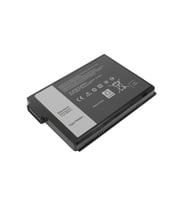Dell Latitude 7424 Rugged ile Uyumlu Notebook Bataryası Pili (Siyah)