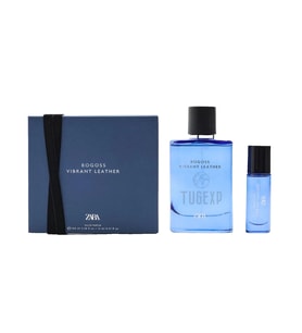 Zara Vibrant Leather Bogoss Men 100ml + 12ml Eau De Parfum