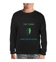 The Twins - Living for the Future Siyah Çocuk Sweatshirt