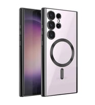 Galaxy S25 Ultra Kılıf Kross Magneticsafe Kapak - Siyah
