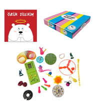 Özür Dilerim Kartlı Mutlu Eden Nostaljik Oyuncaklar Hediye Seti Affet Beni Özür Dileme Gönül Alma Hediyesi