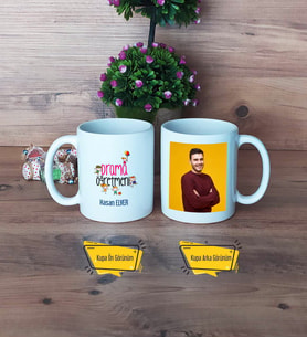 Drama Öğretmeni Kupa Bardak Beyaz Fotoğraflı Öğretmenler Günü Hediyesi