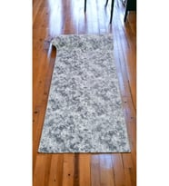ElifÇe Home 80 x 550 cm GRİ - Kaymaz Tabanlı, Dekoratif ve Yıkanabilir
