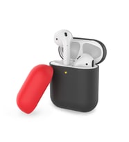 Airpods Kılıf 1-2 Nesil ile Uyumlu Mat Silikon Case Yedek Kapak Hediyeli PT-38