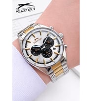 Slazenger 2 Yıl Garantili İç Fonksiyonları Aktif 10 Atm Suya Dayanıklı Erkek Kol Saati FG.SL2602.230