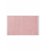 PUFFY PEMBE MAKİNE HALISI