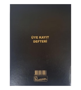 ÜYE KAYIT DEFTERİ BÜYÜKBOY - KOCAOLUK YAYIN EVİ