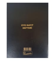 ÜYE KAYIT DEFTERİ BÜYÜKBOY - KOCAOLUK YAYIN EVİ