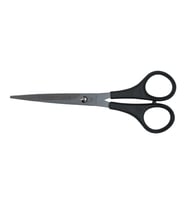 Shadow Line 2215 M-528 Plastik Saplı Düz Makas No: 6 inç / 15,24 cm - Paslanmaz Çelik