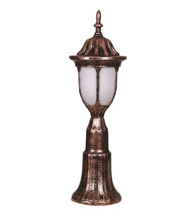 AVONNI BSU-68178-BKR-K Kahverengi Boyalı Dış Mekan Aydınlatma E27 ABS Polikarbon Cam 16cm