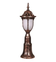 AVONNI BSU-68178-BKR-K Kahverengi Boyalı Dış Mekan Aydınlatma E27 ABS Polikarbon Cam 16cm