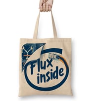 Flux İnside Bez Çanta Uzun Saplı