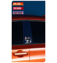 Araç Kapı Direk Kaplama Folyosu Tom&Jerry Desenli (Sağ Sol Takım) (2 Adet) - 22x (Çok Renkli)