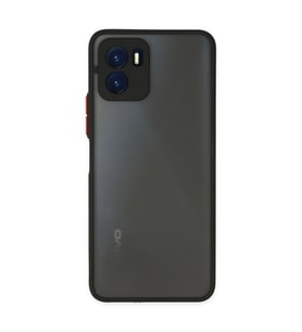 Vivo Y15s Kılıf Montreal Silikon Kapak - Siyah