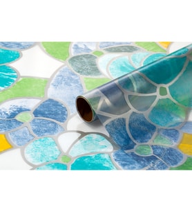 Bigpoint Yapışkanlı Folyo 2m Vitray Desen No:63 x 12 Rulo