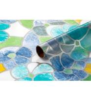 Bigpoint Yapışkanlı Folyo 2m Vitray Desen No:63 x 12 Rulo