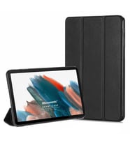 Microsonic Samsung Galaxy Tab A8 X200 Kılıf Slim Translucent Back Smart Cover Siyah