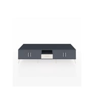 Kronos TV Ünitesi 3 Raflı Tek Çekmeceli 4 Kapaklı 220x59x51 Antrasit-Antrasit/Aytaşı