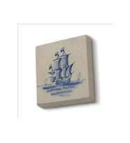 Hollanda Deseni Baskılı Taş Magnet 5X5