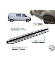 T6 TRANSPORTER CİTY VAN UZUN ŞASE ARACA ÖZEL PRV1 YAN BASAMAK 2016 2017 2018 2019-20-21-22-23-24