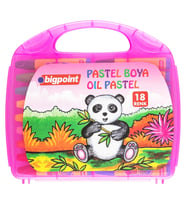 Bigpoint Pastel Boya 18 Renk - Pembe Çantalı