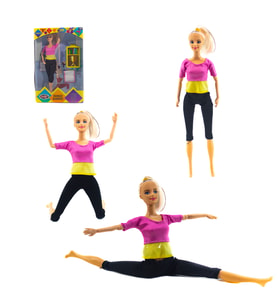 Sonsuz Hareket Oyuncak Bebek Eklemleri Hareketli Fitness Bebek