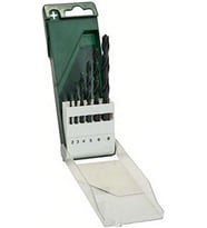 DIY 6 parça. Metal matkap-Seti HSS-R silindir baskılı
