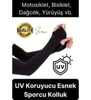 Spor Esnek Uzun Kol Anti UV Güneş Koruyucu Kol Kılıfı Bisiklet Motosiklet Koşu Kolluk Tesettür