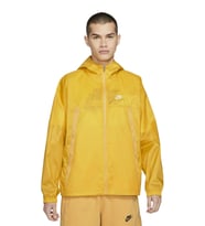Nike Sportswear Revival Woven Loose Fit Full-Zip Hoodie Bol Kesim Sarı Ceket