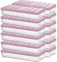 Nora 12'li 1.2 Litre Küçük Boy Açık Pembe Saklama Kabı