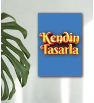 Kişiye Özel Kendin Tasarla  Tasarımlı Kanvas Tablo